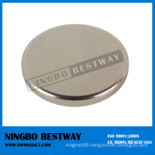 Large Coated Neodymium Disc Magnet